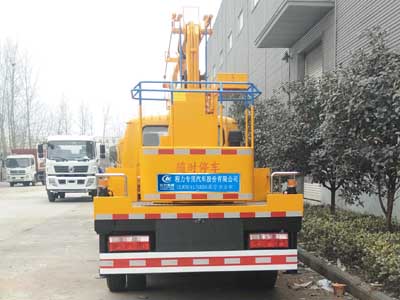 東風(fēng)多利卡雙排12米藍牌高空作業(yè)車圖片