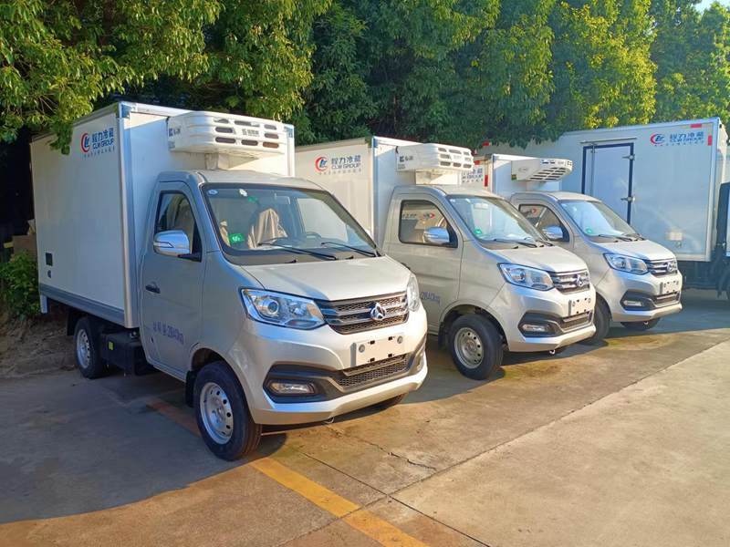 長(zhǎng)安后雙輪冷藏車(chē)